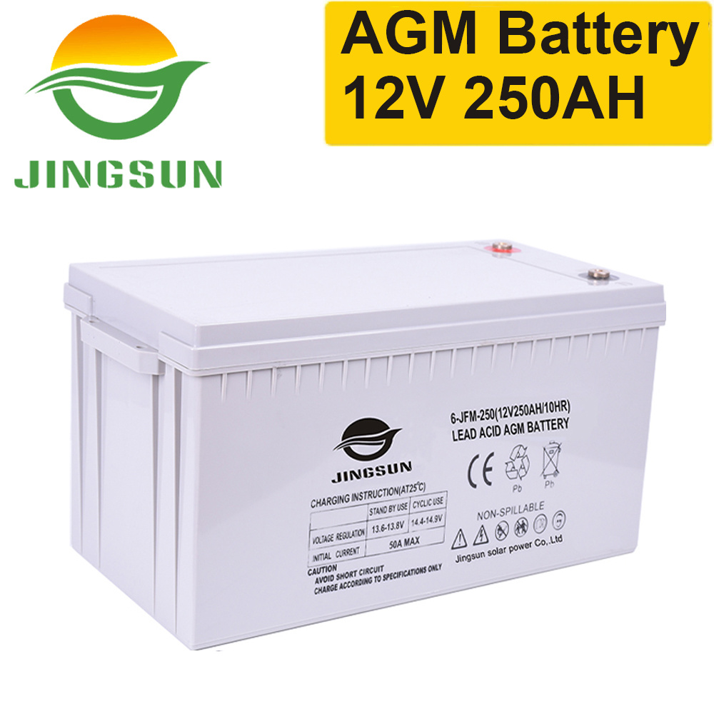 Rechargeble AGM 12v 250ah Storage Battery